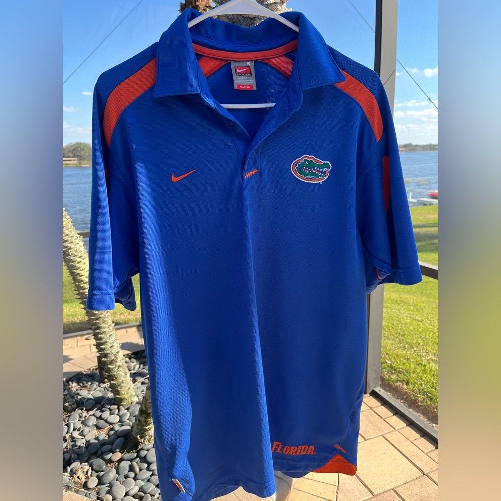 Vintage Team Issued Nike Florida Gators Polo/Golf shirt